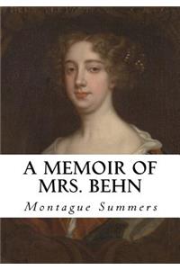 Memoir of Mrs. Behn