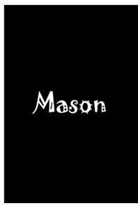 Mason - Personalized Notebook