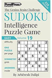 Sudoku Puzzle Books Volume 19. Easy. Sudoku Intelligence Puzzle Game