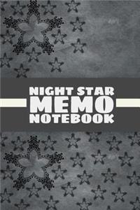 Night Star Memo Notebook