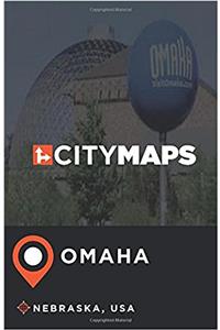 City Maps Omaha Nebraska, USA
