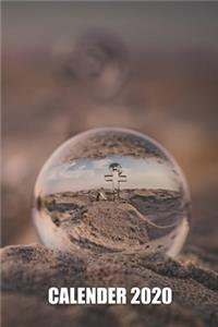 Sea love Baltic Sea North Crystal Ball Anchor Calendar 2020