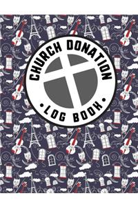 Church Donation Log Book