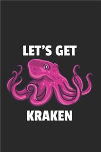 Octopus Krake Tintenfisch Notizbuch