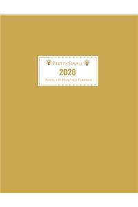 2020 Planner Weekly and Monthly