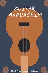 Guitar manuscript
