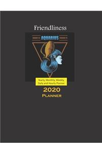 Aquarius Planner 2020 Zodiacs