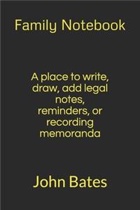 Family Notebook