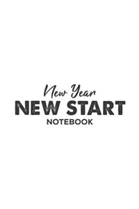 New Year New Start Notebook