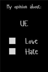 My opinion about