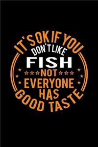 It's Ok If You Don't Like Fish Not Everyone Has Good Taste