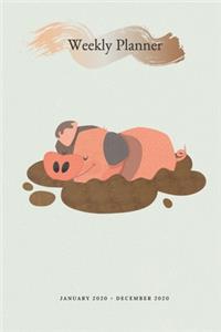 Weekly Planner January 2020 - December 2020