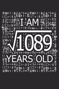 I Am 1089 Years Old