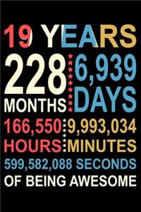 19 Years Of Being Awesome