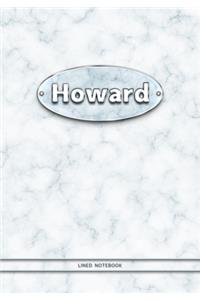 Howard - Lined Notebook