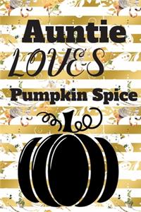 Auntie Loves Pumpkin Spice