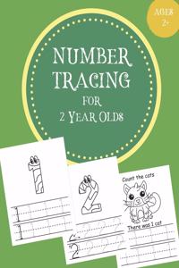 Number Tracing for 2 Year Olds