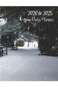 6 Year Daily Planner 2020 To 2025