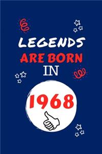 Legends Are Born In 1968