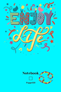 Graph Notebook Cancer Sign Aqua Cover160 pages 6x9-Inches