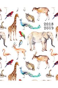 2018 - 2019 Weekly Planner
