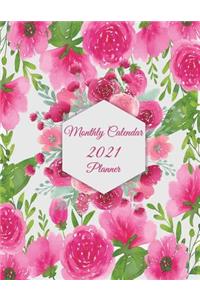 Monthly Calendar 2021 Planner