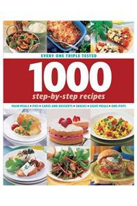 1000 Step-By-Step Recipes.