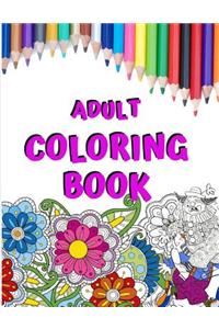 Adult Coloring Book