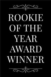 Rookie of the Year Award Winner