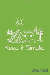 Keep It Simple Journal