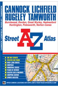 Cannock A-Z Street Atlas