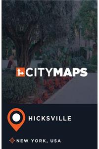 City Maps Hicksville New York, USA