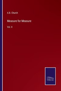 Measure for Measure