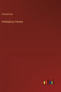 Haileybury Verses