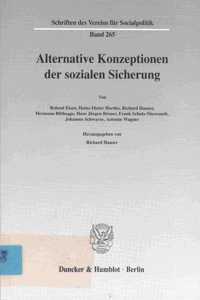 Alternative Konzeptionen Der Sozialen Sicherung