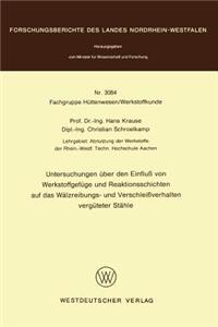 Untersuchungen über den Einfluß von Werkstoffgefüge und Reaktionsschichten auf das Wälzreibungs- und Verschleißverhalten vergüteter Stähle