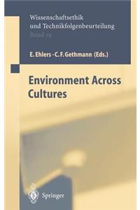 Environment across Cultures