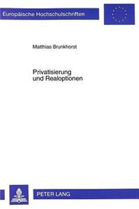 Privatisierung Und Realoptionen