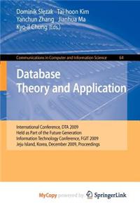 Database Theory and Application