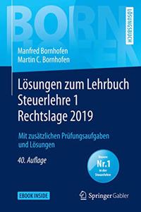 Lösungen Zum Lehrbuch Steuerlehre 1 Rechtslage 2019