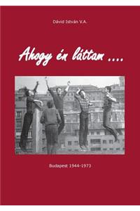 Ahogy én láttam ...