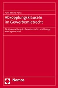 Abkopplungsklauseln Im Gewerbemietrecht