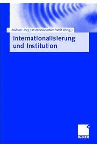 Internationalisierung Und Institution