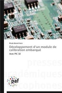Développement D Un Module de Calibration Embarqué