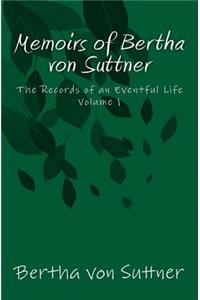 Memoirs of Bertha von Suttner