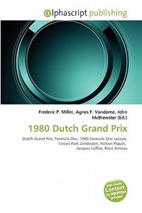 1980 Dutch Grand Prix