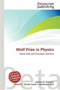 Wolf Prize in Physics