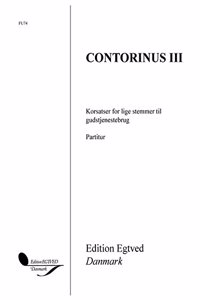 Cantorinus III, Partitur