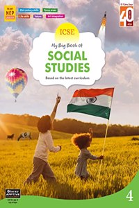 Ratna Sagar ICSE My Big Book Of Social Studies Book 4 - Grade 4 Social Studies Book