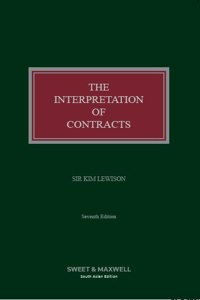 The Interpretation of Contracts (South Asian Reprint)